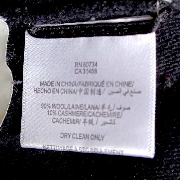 BCBG Wool/Cashmere Blend Dolman Sleeve Sweater- Sz. Sm - Picture 3 of 9